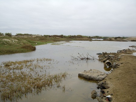 filtraciones laguna  atahualpa